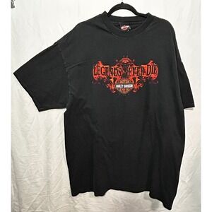 Harley Davidson "Legends Never Die" Denver, Co Tee Mens Size 2X Cotton